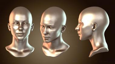 3D мадэль Героическая женщина (STL)