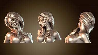 3D мадэль Бюст девушки из Five Nights (STL)