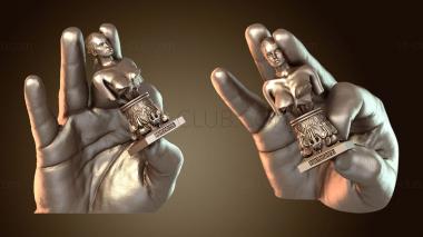 3D мадэль Рей Скайуокер бюст Звездные войны Дэйзи Ридли (STL)