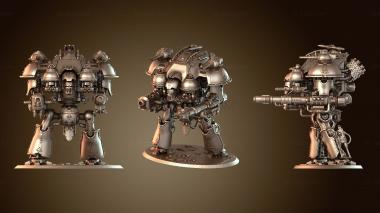 3D мадэль Forteresse mobile Бюст Castellan Proxy Fabric Жан Пьер (STL)