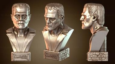 3D мадэль Бюст монстра Франкенштейна (STL)