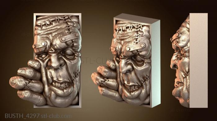 Бюсты монстры и герои Монстр Франкенштейна Фрэнки