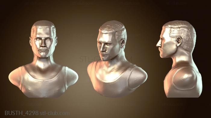 Бюсты монстры и герои Бюст Фредди Меркьюри