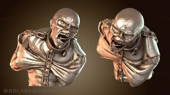 Бюсты монстры и герои Железная дева