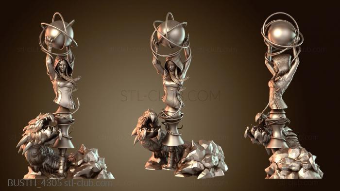 Бюсты монстры и герои Земли Бюст