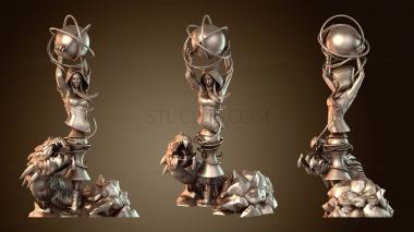 3D мадэль Земли Бюст (STL)