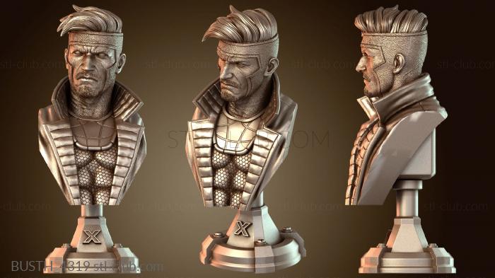 Бюсты монстры и герои Бюст Gambit Men