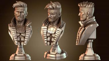 3D model Gambit Men bust (STL)