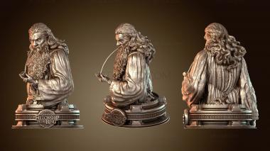 3D model Gandalf Bust (STL)