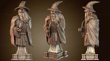 3D мадэль Бюст Мудрого Гэндальфа (STL)