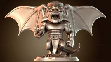 3D мадэль Горгульи Голиаф Чиби (STL)