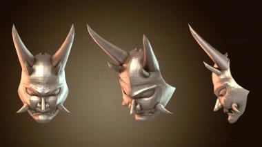 3D мадэль Демоническая маска Genshin Impact Xiao (STL)