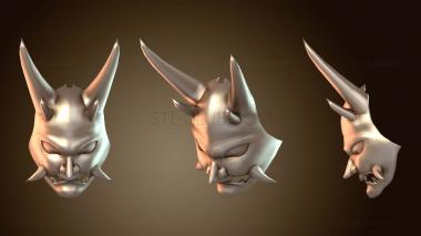 3D мадэль Стилизованная демоническая маска Genshin Impact Xiao (STL)