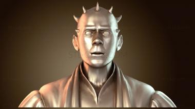 3D мадэль Бюст Джеффри Дарта Мола (STL)