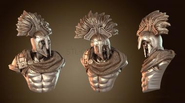 3D мадэль Подробный бюст Георгиоса Минулиса (STL)