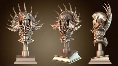 3D мадэль Подставка для бюста Гломлока (STL)