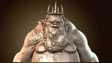 3D мадэль Бюст короля гоблинов (STL)