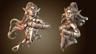 3D мадэль Бюст гоблина-вора (STL)