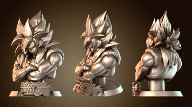 3D мадэль Gogeta Bust One (STL)
