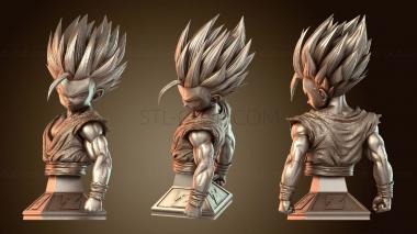 3D модель ГОХАН Dragon Ball Лукас Перес (STL)
