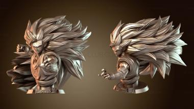 3D model Goku Bust One (STL)