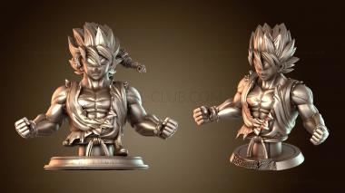 3D мадэль Бюст Гоку Один (STL)