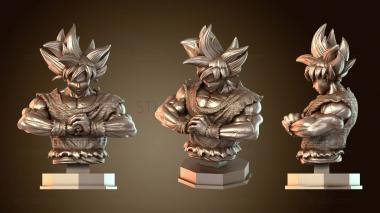 3D мадэль Goku Ultra Instinto TORSO (STL)