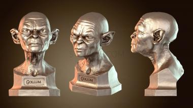 3D мадэль Бюст Голлума (STL)