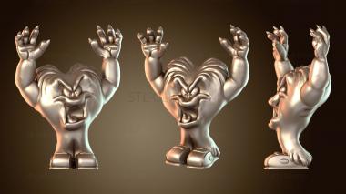 3D мадэль Госсамер из Looney Tunes (STL)