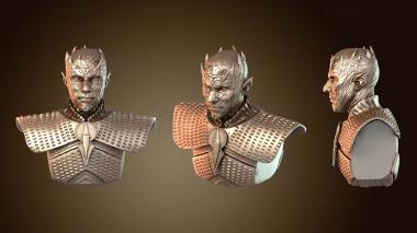 3D мадэль ПОЛУЧИЛ Король Ночи Игровые престолы (STL)