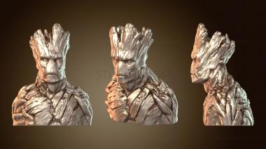 3D мадэль Героический бюст Грута (STL)