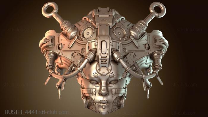 Бюсты монстры и герои Gueixa Mask Small Prop Cables