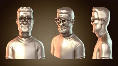 3D мадэль Хэнк Хилл (STL)