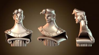 3D мадэль Бюст Геркулеса (STL)