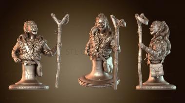 3D модель Бюст хеслин кендера (STL)