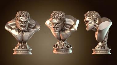 3D мадэль Бюст Халка (STL)