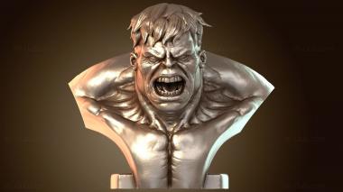 3D мадэль Сокрушительный бюст Халка (STL)