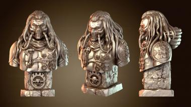 3D model Immortan Joe bust Mad Max (STL)