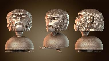 3D модель Кубок обезьяны Индианы Джонса (STL)