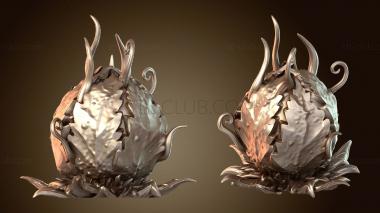 3D мадэль Заражённая лесная ловушка закрыта (STL)