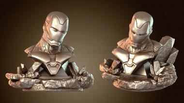 3D model Iron Man Bust (STL)