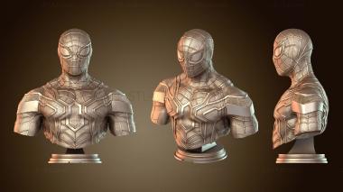 3D мадэль Бюст железного человека-паука (STL)