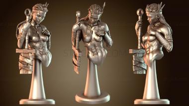3D model Ishka bust (STL)