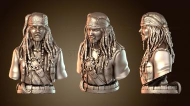 3D model Jack Sparrow (STL)