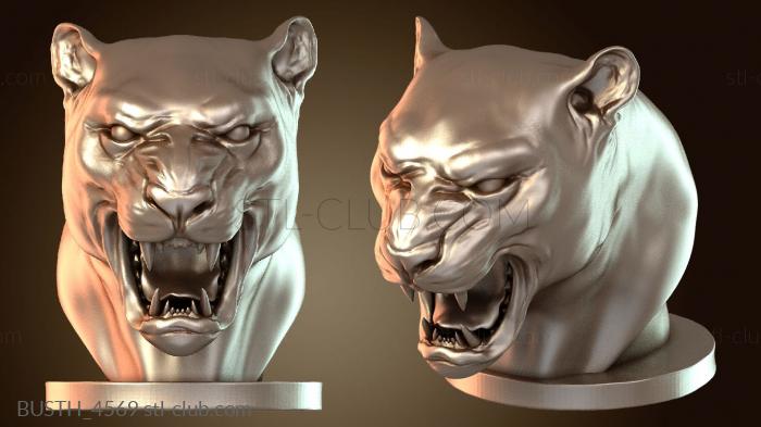 Бюсты монстры и герои Jaguar bust