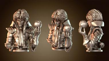 3D model Jareth Bust Goblin King Bowie (STL)