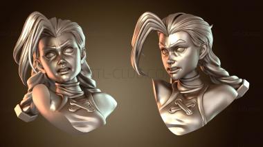 3D модель Джинкс челка (STL)