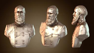 3D мадэль Бюст Джона Белла Худа (STL)