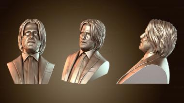 3D мадэль Джон Уик Бюст Истман (STL)