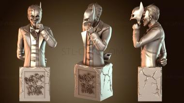 3D мадэль Бюст Джокера в маске Бэтмена (STL)